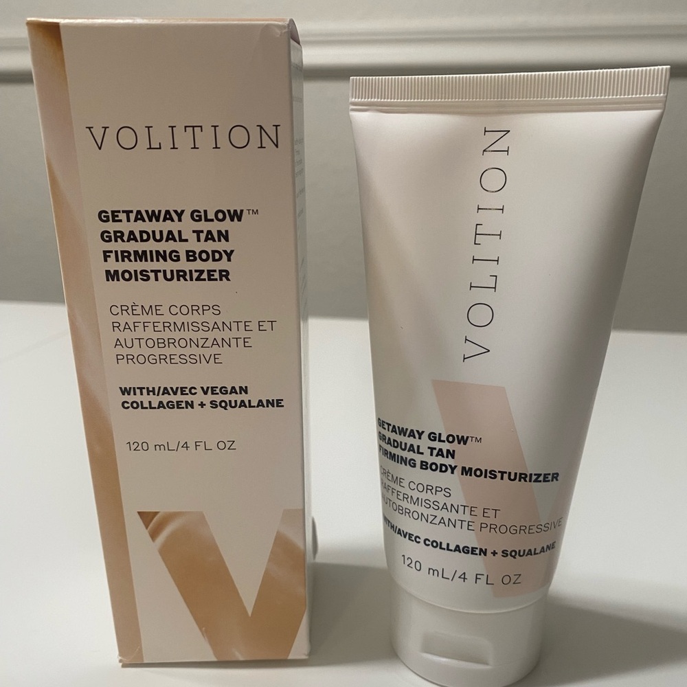 Volition Getaway Glow Gradual Tan Firming Body Moisturizer - White